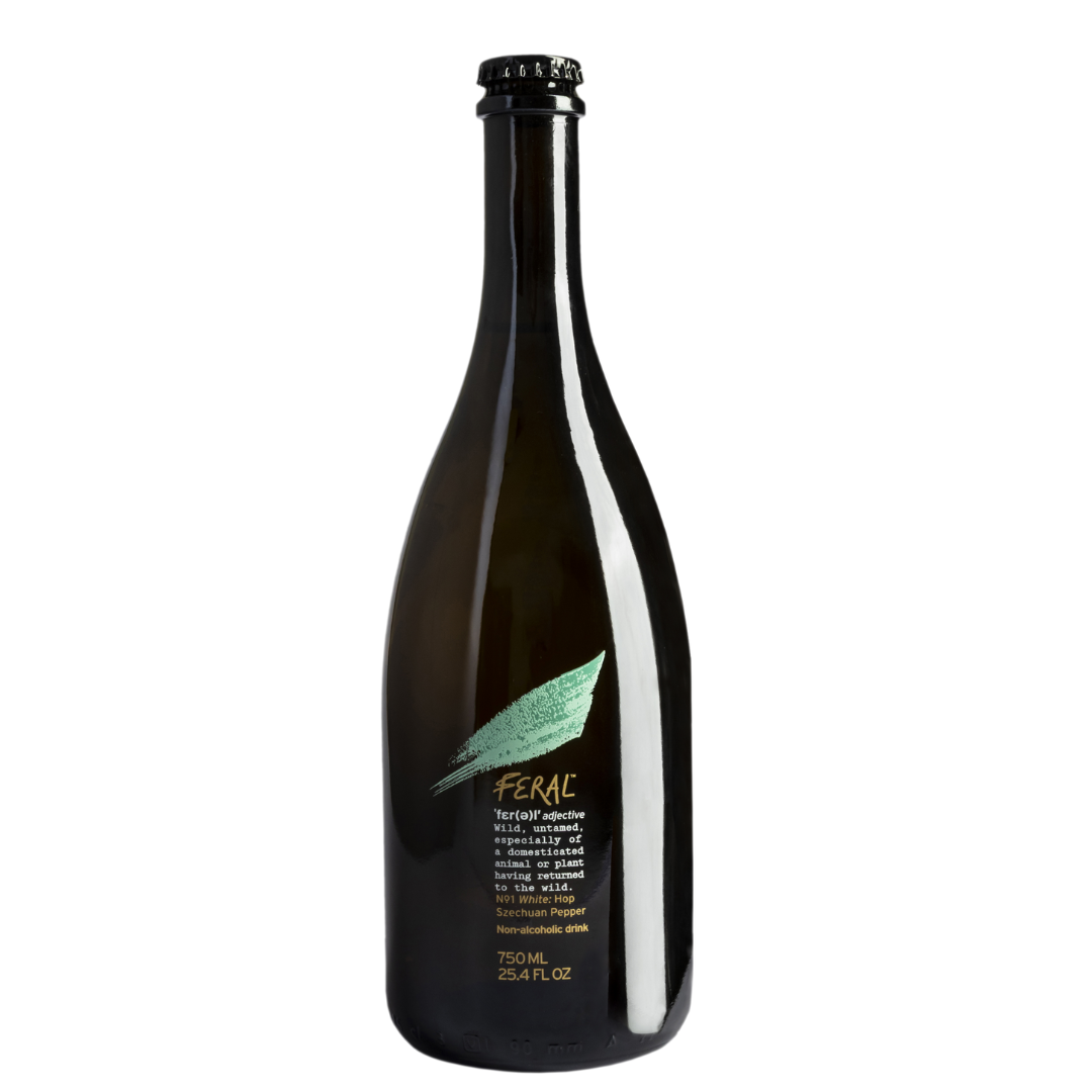 FERAL N°1 - Proxy wijn van van gefermenteerd witte bietensap met toetsen van witte peper