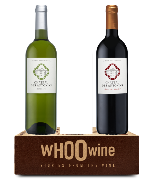 Cadeaupakket 2 flessen Bordeaux wijn op z'n best