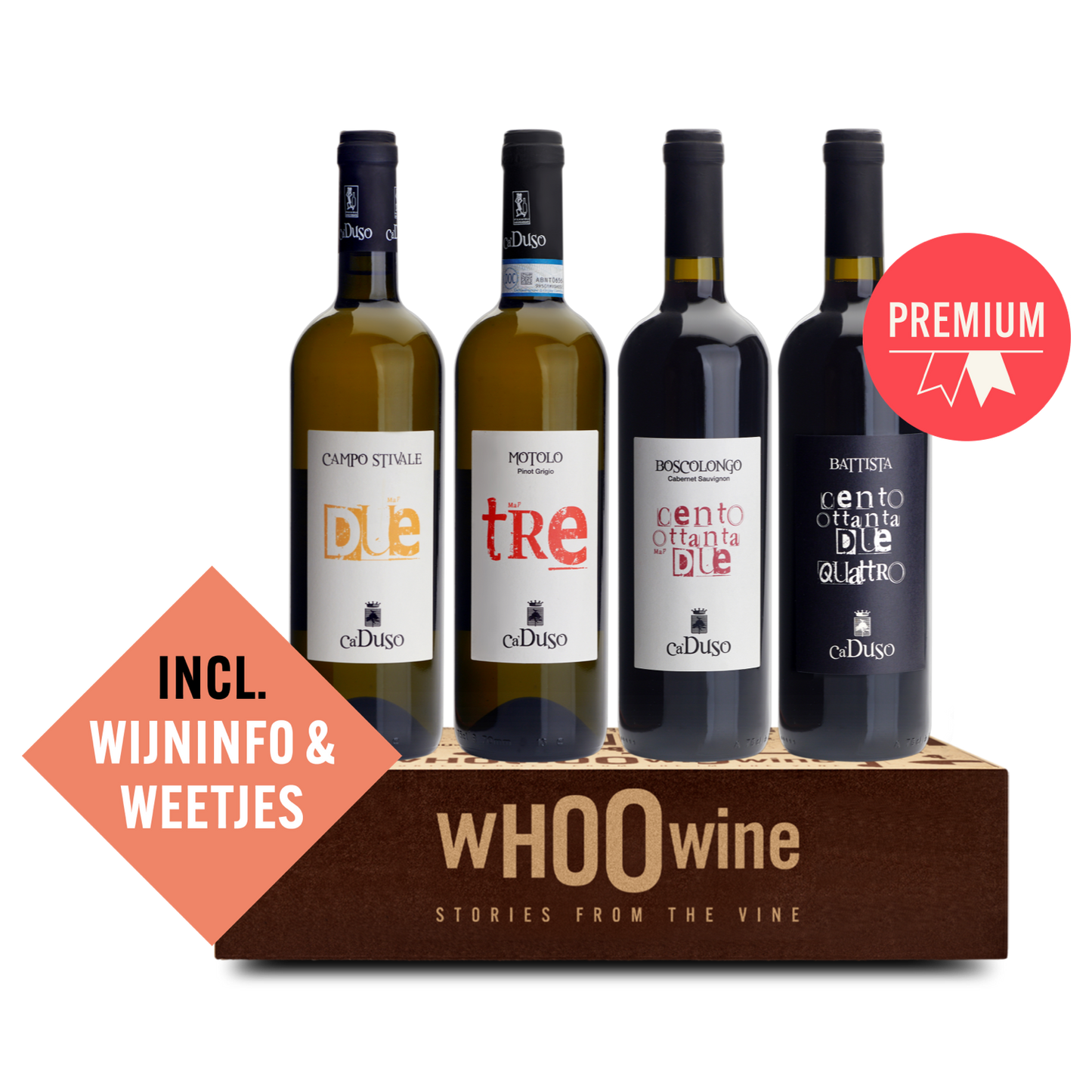 Doe cadeau - Topwijnen uit Veneto - Premium