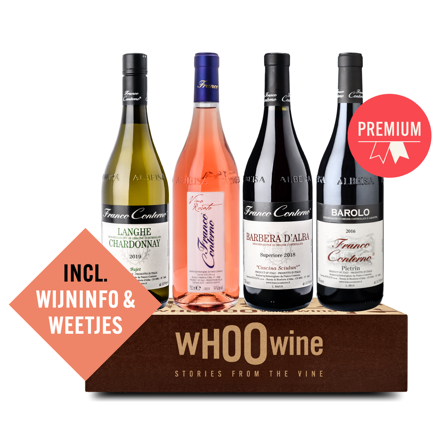 Doe cadeau - Barolo streek - Premium