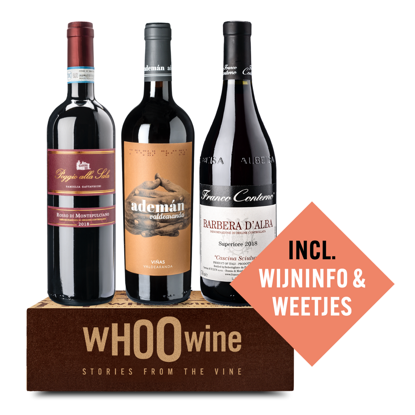 Doe cadeau - Topselectie rode wijn