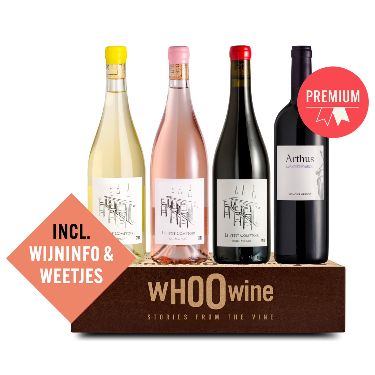 Doe cadeau - Toegankelijk Bordeaux - Premium