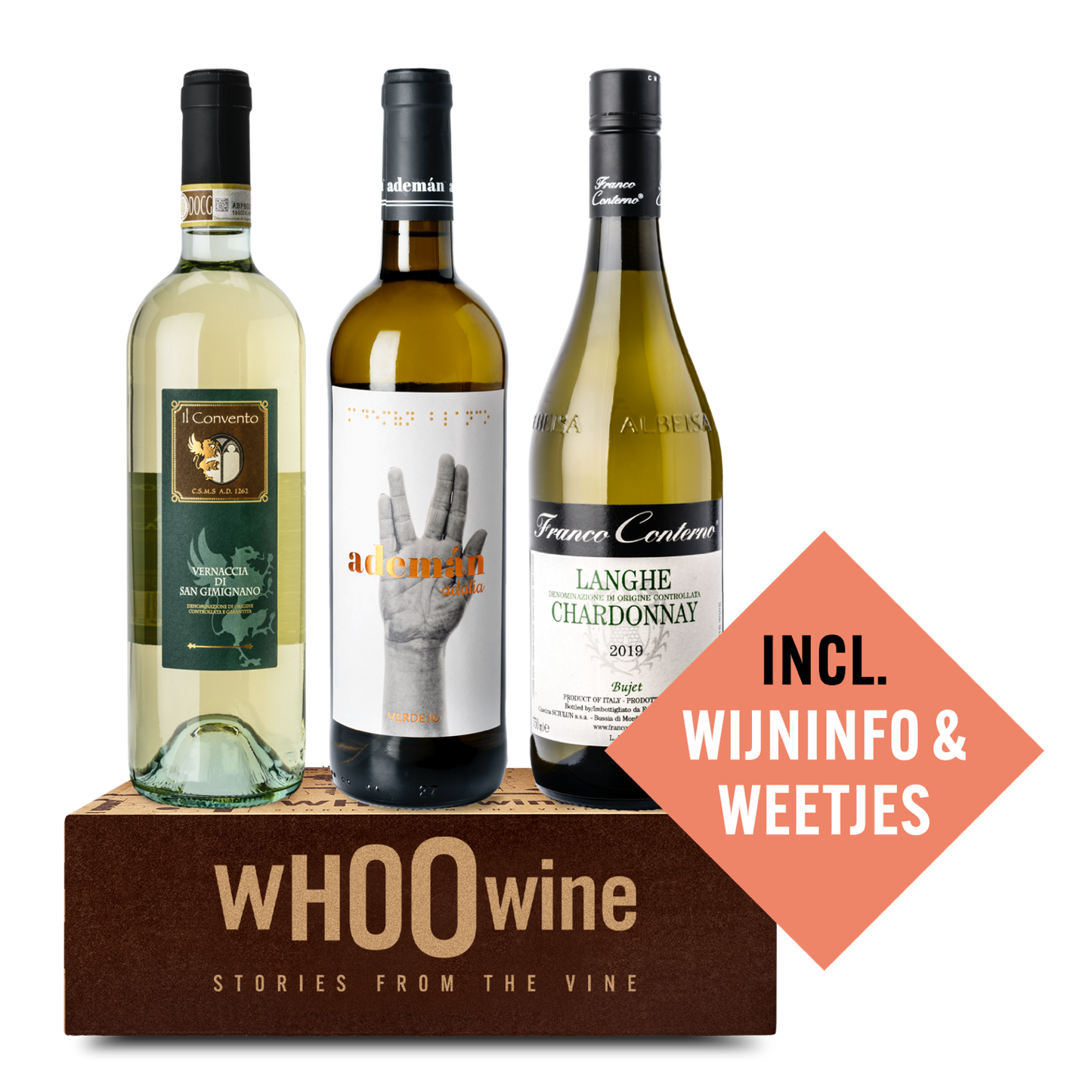 Doe cadeau - Topselectie witte wijn