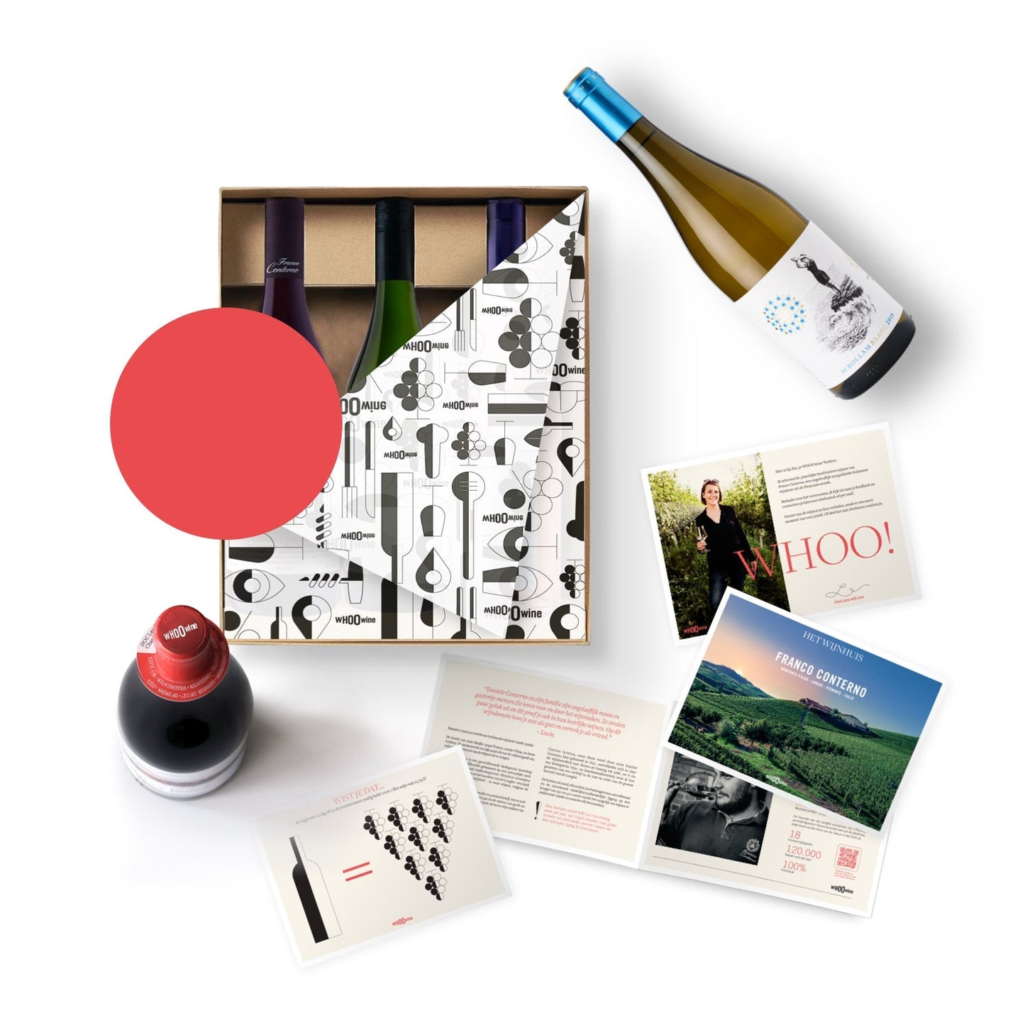 Rode wijn van Europese wijnmakers - Elke 3 maanden - Betaal per jaar