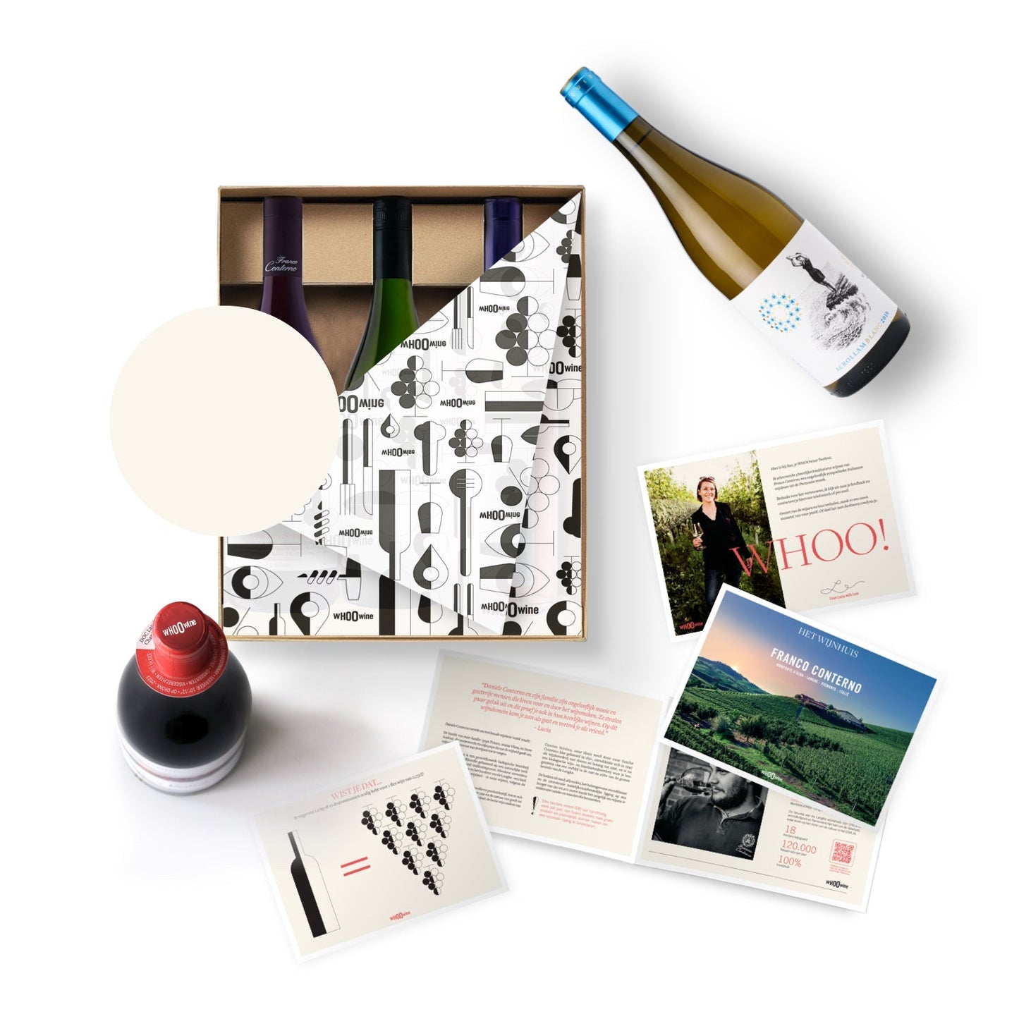 Witte wijn van Europese wijnmakers - Elke 3 maanden - Betaal per jaar