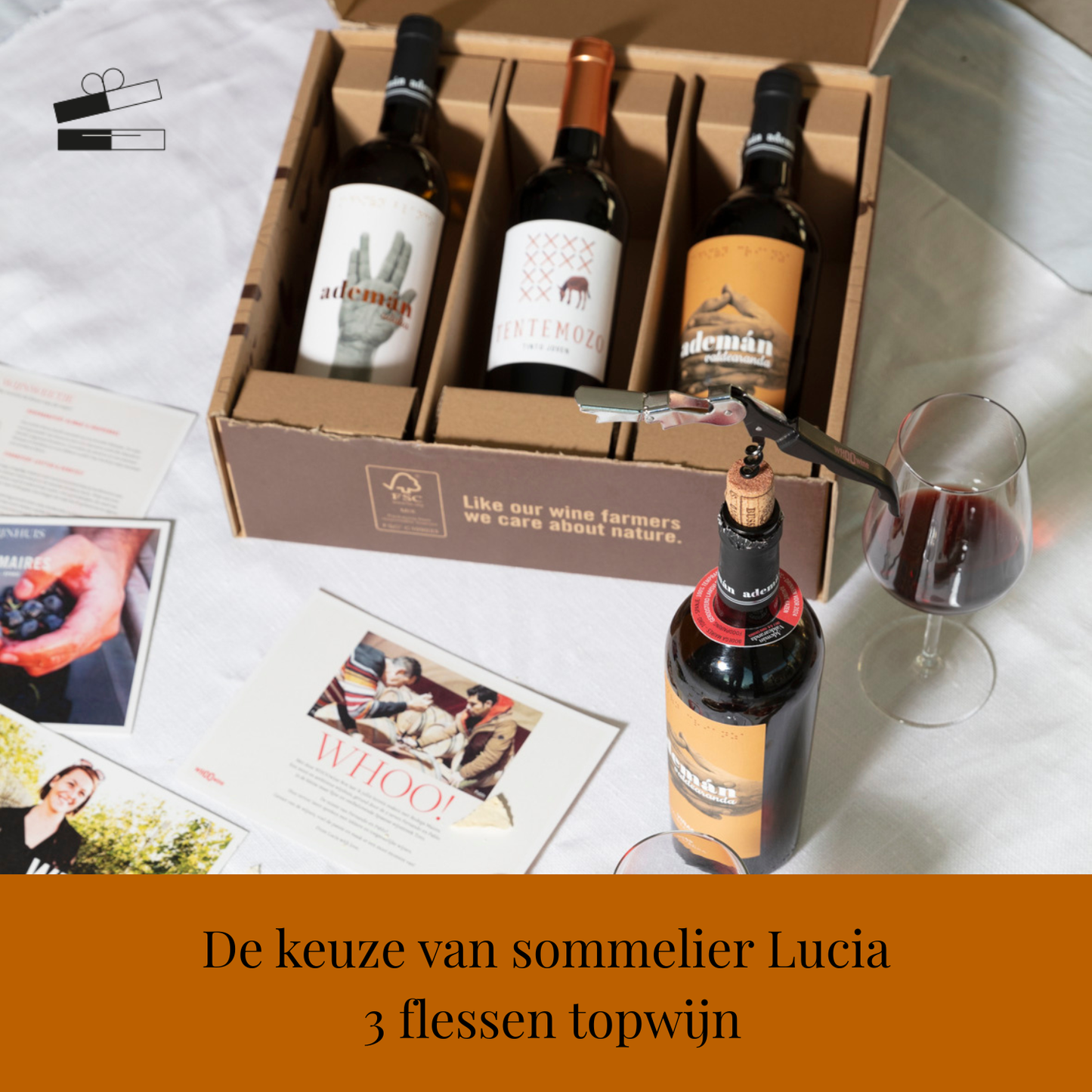 Cadeau: Ontdek de keuze van onze sommelier Lucia