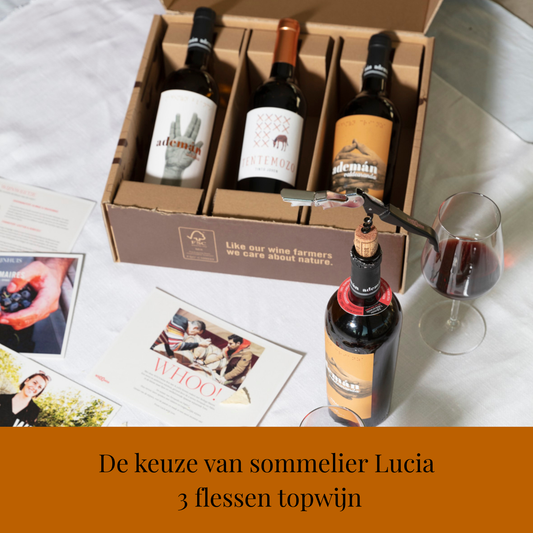 Ontdek de keuze van onze sommelier Lucia