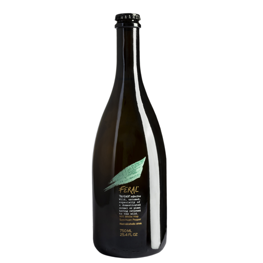 FERAL N°1 - Proxy wijn van van gefermenteerd witte bietensap met toetsen van witte peper