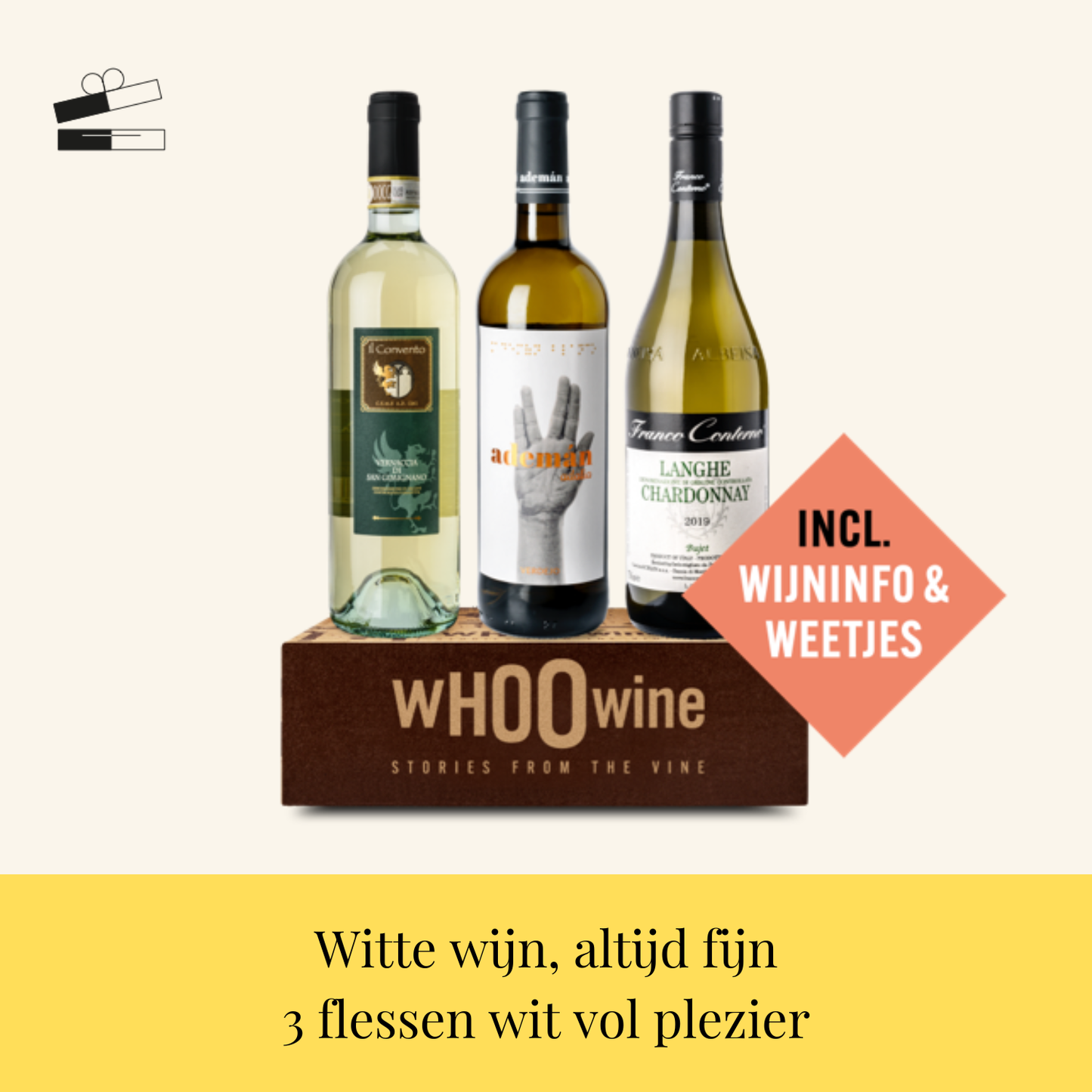 Cadeau: Witte wijn, altijd fijn!