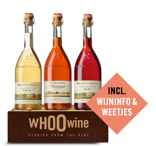 Steun Pro.1000km €7 - Prisecco wijnpakket - Alcoholvrij