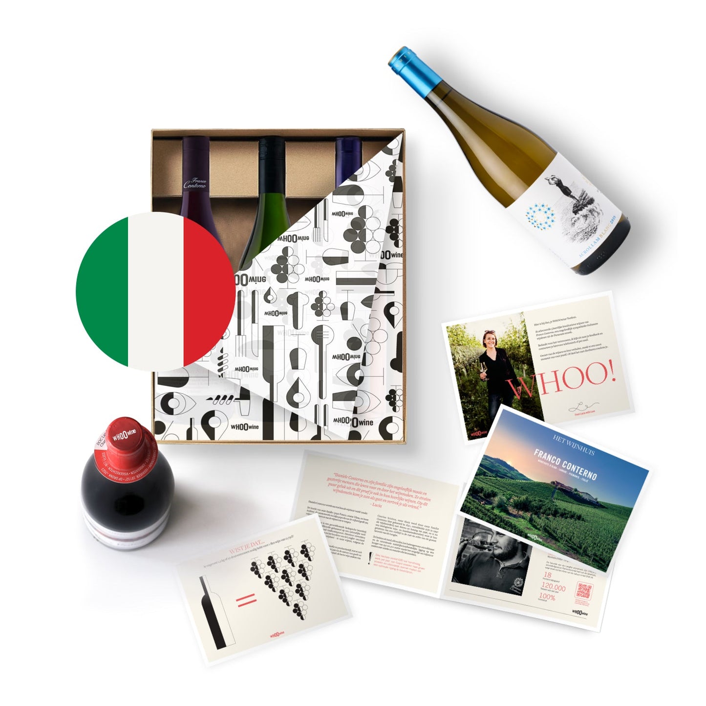 Verfijnde Italiaanse wijnen - Betaal per wijnpakket